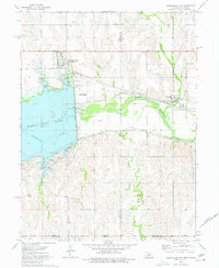 Republican City 1974 topographic map thumbnail
