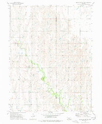 Republican City NW 1974 topographic map thumbnail