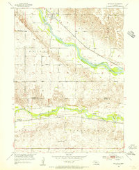 Rockville 1953 topographic map thumbnail