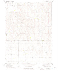 Roten Valley South 1972 topographic map thumbnail