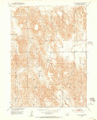 Round Valley 1951 topographic map thumbnail