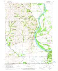 Rulo 1965 topographic map thumbnail