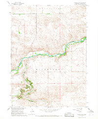 Rushville SW 1966 topographic map thumbnail