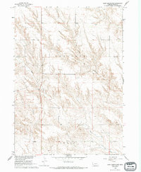Sand Canyon West 1966 topographic map thumbnail