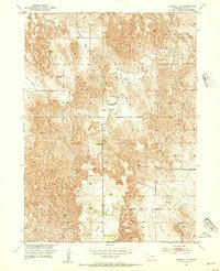 Sargent SW 1952 topographic map thumbnail