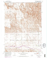 Sargent West 1952 topographic map thumbnail