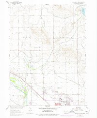 Scottsbluff North 1963 topographic map thumbnail