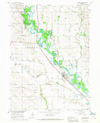 Scribner 1966 topographic map thumbnail