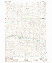 Seneca 1987 topographic map thumbnail