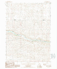 Seneca SW 1988 topographic map thumbnail
