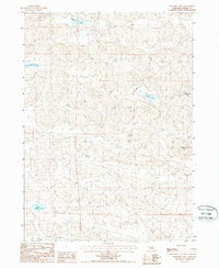 Sevenmile Hill 1987 topographic map preview