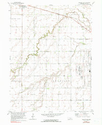 Shelton NE 1962 topographic map thumbnail