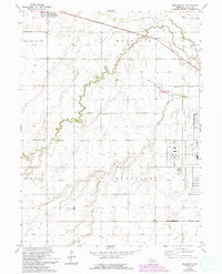 Shelton NE 1962 topographic map thumbnail