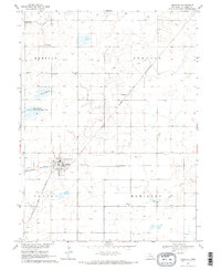 Shickley 1969 topographic map thumbnail