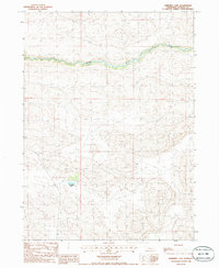 Shimmins Lake 1985 topographic map thumbnail