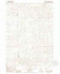 Shimmins Lake NE 1985 topographic map preview