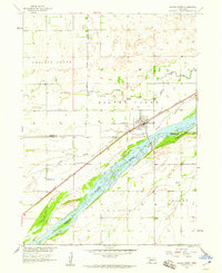 Silver Creek 1958 topographic map thumbnail