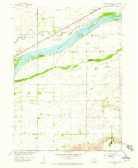 Silver Creek SE 1958 topographic map thumbnail