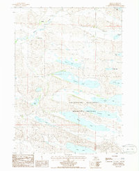 Simeon 1985 topographic map thumbnail