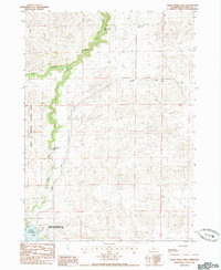 Snake River Falls 1985 topographic map preview