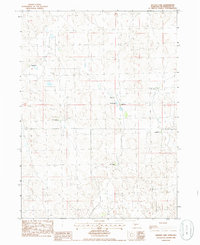 Snyder Lake 1985 topographic map thumbnail