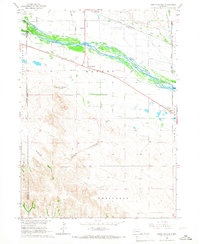 South Bayard 1965 topographic map thumbnail