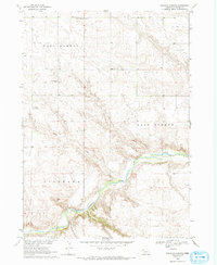 South of Gordon 1969 topographic map preview