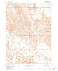 Spalding 1954 topographic map thumbnail