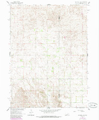 Spalding 2 SE 1960 topographic map thumbnail