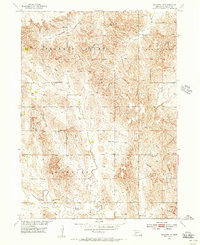 Spalding SW 1954 topographic map thumbnail