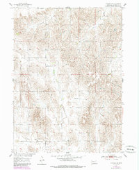 Spalding SW 1954 topographic map thumbnail