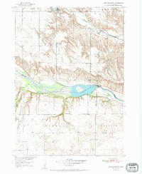 Spencer South 1952 topographic map thumbnail