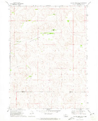 Spotted Horse Valley 1971 topographic map thumbnail