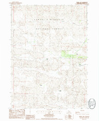 Spring Lake 1985 topographic map thumbnail