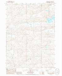 Spring Valley 1985 topographic map thumbnail
