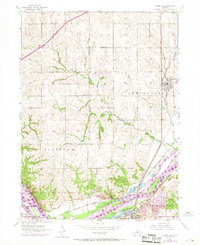 Springfield 1956 topographic map thumbnail