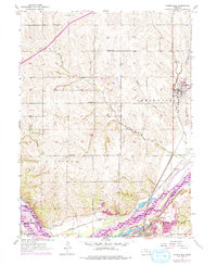 Springfield 1956 topographic map thumbnail
