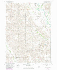St. Edward SW topographic map thumbnail
