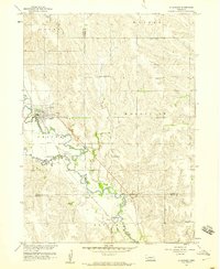 St. Edward 1958 topographic map thumbnail