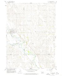 St. Edward 1958 topographic map thumbnail