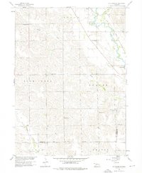 St. Edward SW 1958 topographic map thumbnail