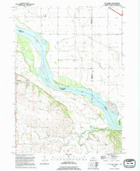 St. Helena topographic map thumbnail