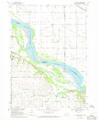 St. Helena 1968 topographic map thumbnail