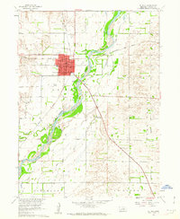 St. Paul 1960 topographic map thumbnail