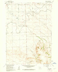 Stegall 1960 topographic map thumbnail
