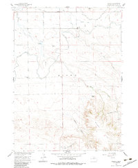 Stegall 1960 topographic map thumbnail