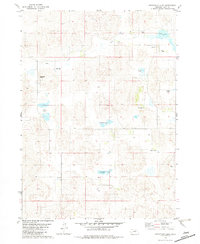 Stockdale Lake 1982 topographic map thumbnail