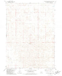 Stonehouse Ranch NE 1981 topographic map thumbnail