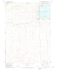 Sutherland Reservoir West 1971 topographic map thumbnail
