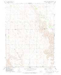 Suttlers Canyon West 1973 topographic map thumbnail